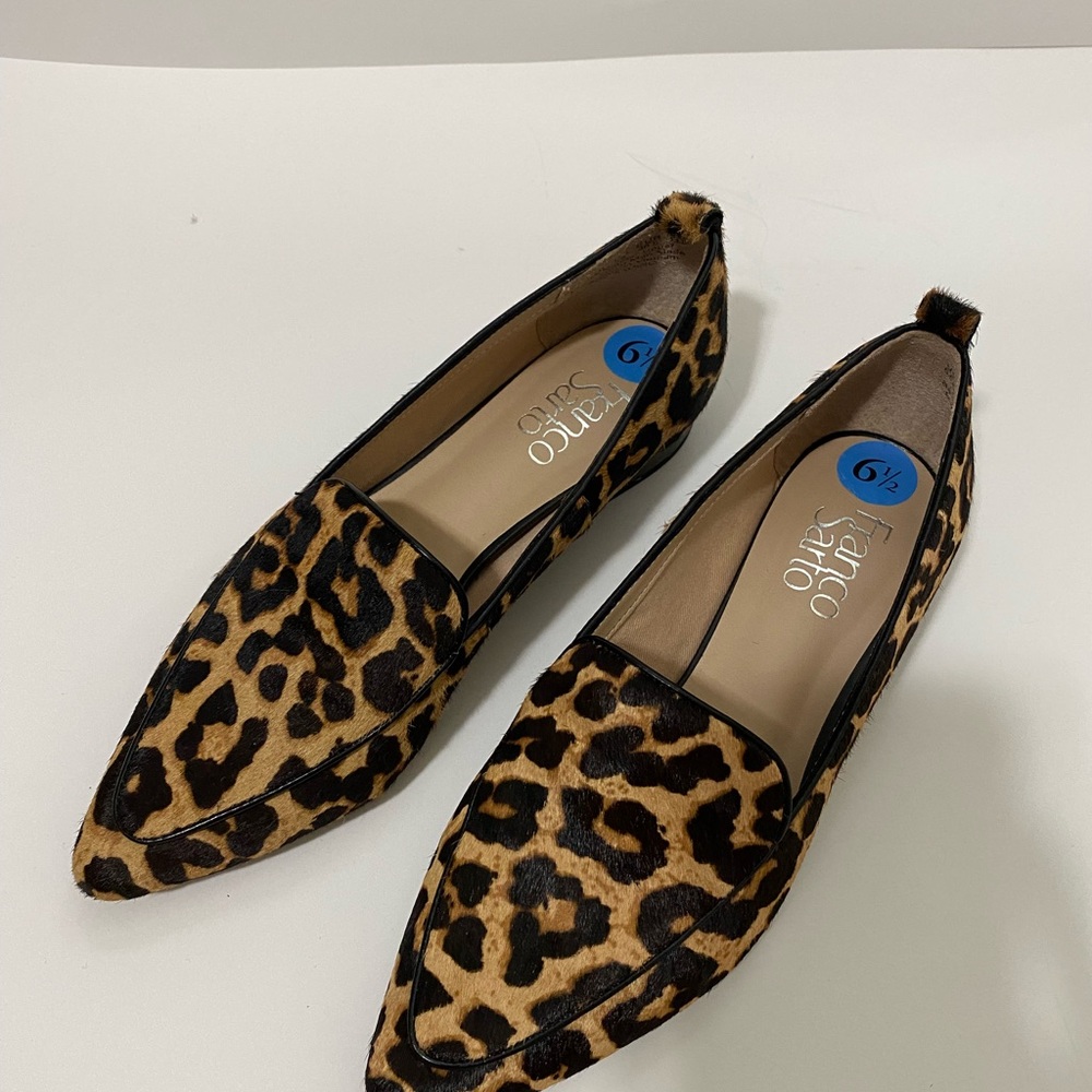 Franco Sarto Animal Print Flats